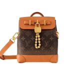 Túi LV Steamer 15 M11630 Monogram Dust Canvas Nâu sang trọng