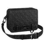 Túi LV Steamer Messenger Monogram Taurillon Đen sang trọng và đẳng cấp