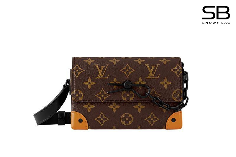Túi LV Steamer Wearable M82534 Monogram Macassar sang trọng