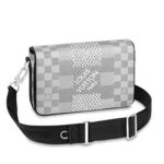 Túi LV Studio Messenger Damier Graphite 3D Grey Xám Trắng 23CM sang trọng và thời thượng