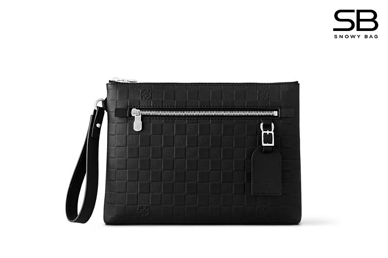Túi LV Takeoff Pouch Damier Infini N40504 30CM Màu Đen sang trọng