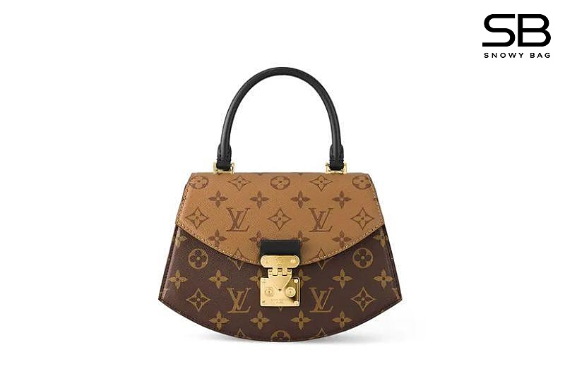 Túi LV Tilsitt M46548 Monogram Reverse Màu Nâu 24CM sang trọng