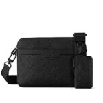 Túi LV Trio Messenger Black Monogram Shadow M46602 Đen sang trọng