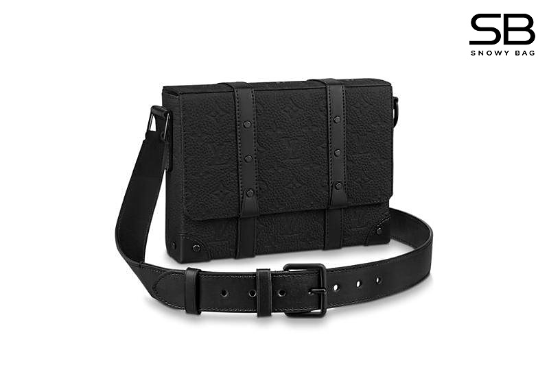 Túi LV Trunk Messenger Black Taurillon M57726 Đen sang trọng và đẳng cấp