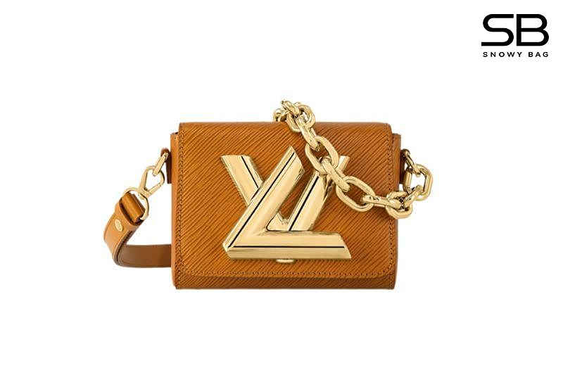 Túi LV Twist Lock XL M22297 Caramel Epi Nâu sang trọng và đẳng cấp