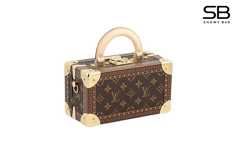 Túi LV Valisette Tresor M45673 Monogram Màu Nâu sang trọng