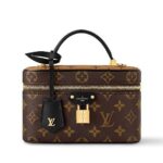 Túi LV Vanity Chain Pouch M47125 Monogram Nâu sang trọng và đẳng cấp