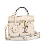Túi LV Vanity PM M45599 Creme Rose Pink màu kem sang trọng