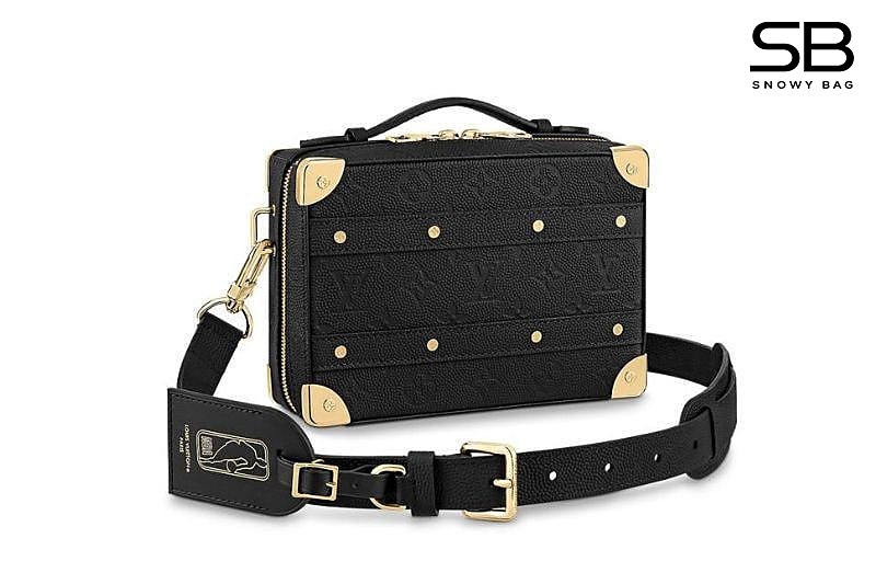 Túi LV X NBA Handle Trunk Monogram Grained Leather sang trọng