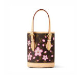 Túi LV x TM Nano Bucket Sakura Brown Monogram Canvas sang trọng và thời thượng