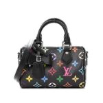 Túi LV x TM Nano Speedy M13406 Multicolor Black Monogram sang trọng