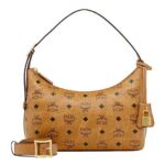 Túi MCM Aren Hobo Bag in Visetos Cognac Màu Nâu sang trọng