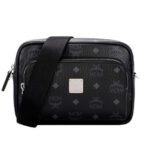 Túi MCM Đeo Chéo Klassik Crossbody in Visetos Đen 22CM