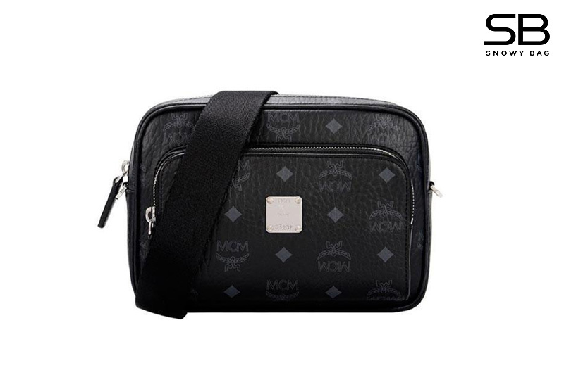 Túi MCM Đeo Chéo Klassik Crossbody in Visetos Đen 22CM