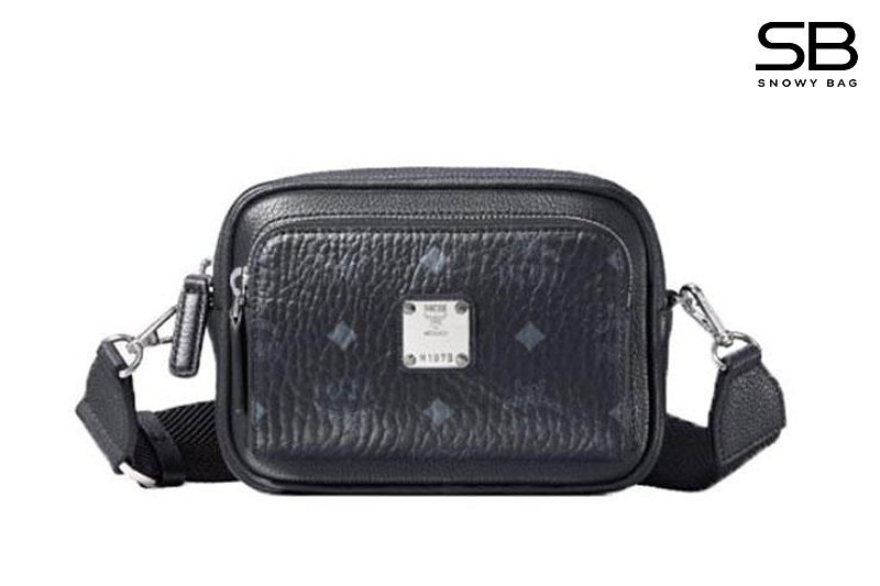 Túi MCM Đeo Chéo Mini Klassik Crossbody in Visetos Đen 18CM
