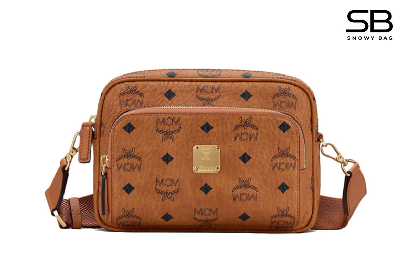 Túi MCM Klassik Crossbody Nâu Size 18 sang trọng và thời thượng