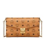 Túi MCM Medium Tracy Crossbody in Visetos Cognac Nâu sang trọng và thời thượng