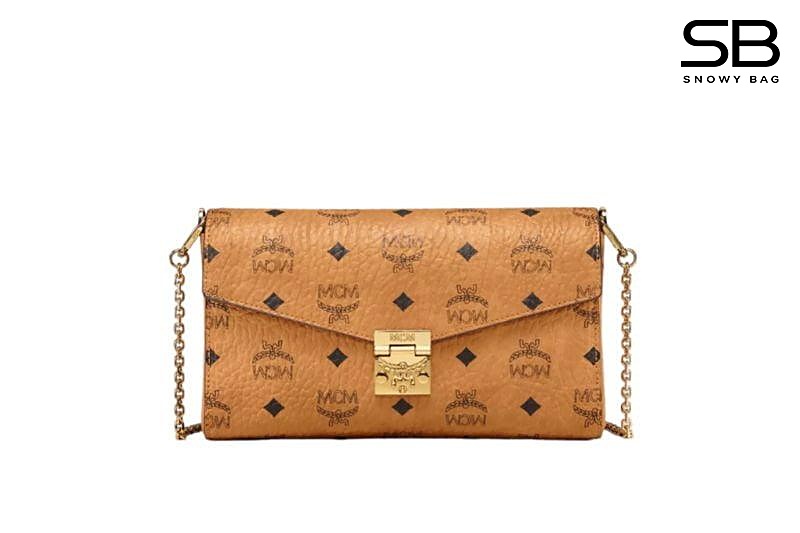 Túi MCM Medium Tracy Crossbody in Visetos Cognac Nâu sang trọng và thời thượng