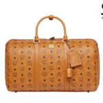 Túi MCM Ottomar Weekender Bag 45 In Visetos Cognac Nâu sang trọng
