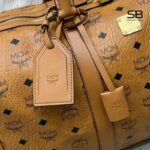 Túi MCM Ottomar Weekender Bag 45 In Visetos Cognac Nâu - chi tiết 7