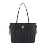 Túi MCM Small Reversible Liz Shopper in Black Visetos Đen sang trọng