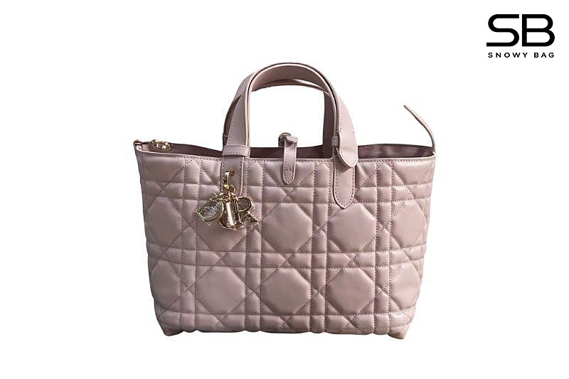 Túi Medium Dior Toujour Bag Pale Pink Calfskin Hồng sang trọng