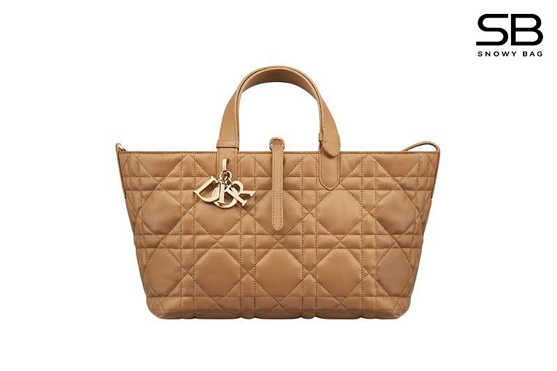 Túi Medium Dior Toujour Bag Tan Brown Calfskin Nâu sang trọng