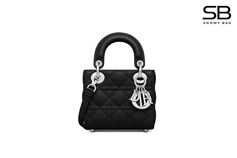 Túi Micro Lady Dior Black Lambskin SHW Màu Đen sang trọng và đẳng cấp