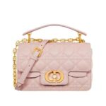 Túi Small Dior Jolie Top Handle Bag Blush Pink Màu Hồng Phấn sang trọng