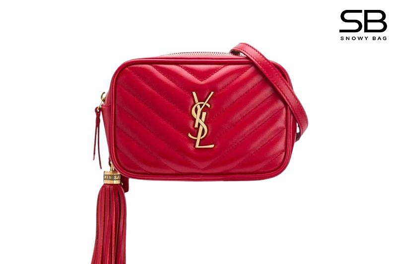 Túi YSL Lou Belt Bag in Quilted Leather Red Màu Đỏ sang trọng