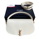 Túi YSL Voltaire in Box Saint Laurent màu trắng sang trọng