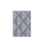 Ví Dior Vertical Bifold Card Holder Gray Diamond Canvas Xám sang trọng