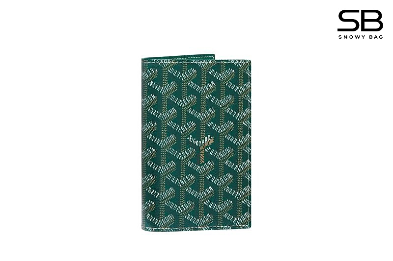 Ví Goyard Grenelle Passport Cover Green Màu Xanh Lá sang trọng