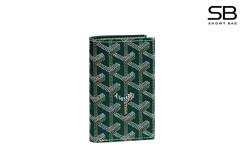 Ví Goyard Saint Pierre Card Holder Green Màu Xanh Lá Best Da Ý
