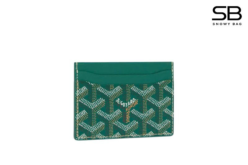 Ví Goyard Saint Sulpice Card Wallet Green Màu Xanh Lá sang trọng
