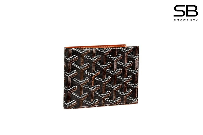 Ví Goyard Victoire Wallet Black Tan Màu Đen Nâu