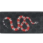 Ví Gucci Kingsnake Print GG Supreme Long Wallet sang trọng và đẳng cấp