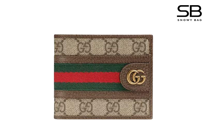 Ví Gucci Ophidia GG Supreme Bi Fold Wallet sang trọng và đẳng cấp