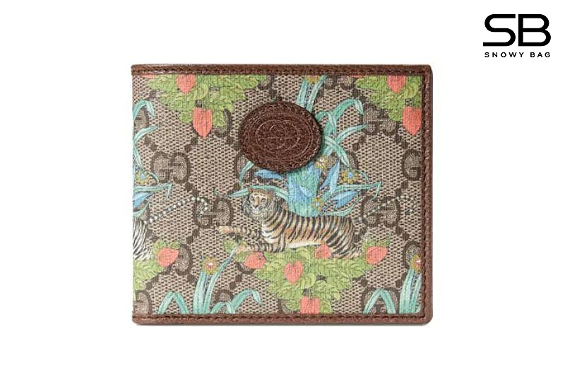 Ví Gucci Tiger Print GG Wallet sang trọng và đẳng cấp