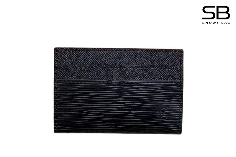 Ví LV Card Holder Black Epi M63512 Đen sang trọng và tinh tế
