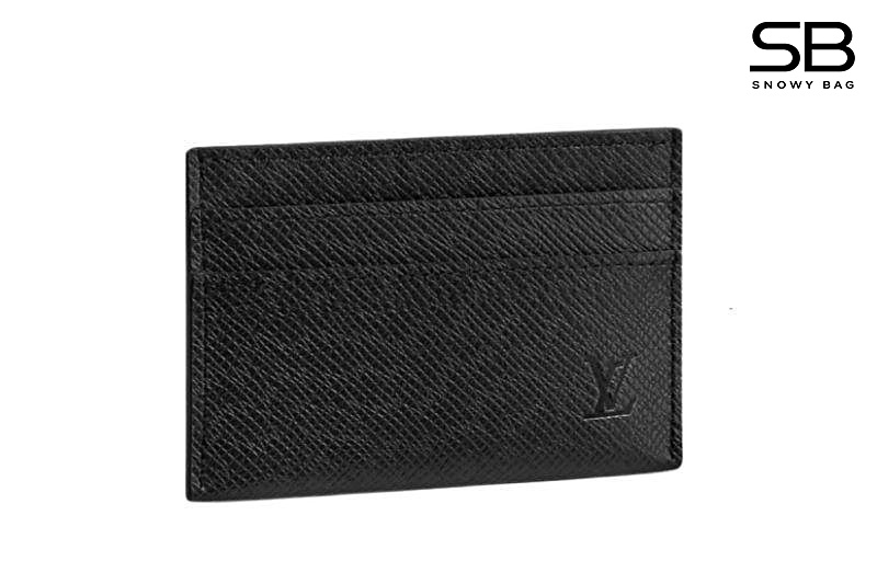 Ví LV Card Holder Black Taiga M32730 sang trọng và tiện lợi