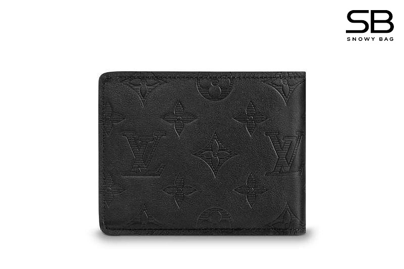 Ví LV Multiple Wallet M62901 Black Monogram Shadow sang trọng và đẳng cấp