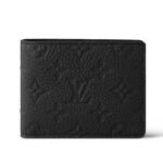 Ví LV Multiple Wallet M82072 Black Taurillon màu đen sang trọng