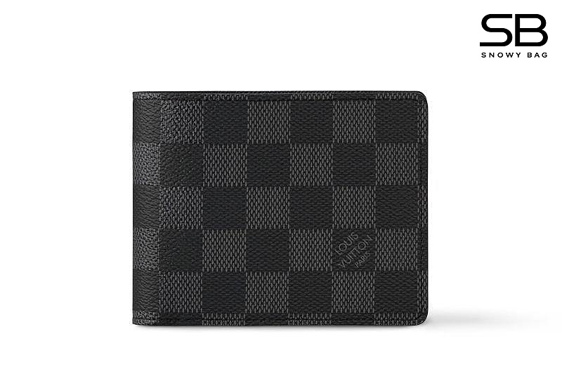 Ví LV Multiple Wallet N62663 Damier Graphite Xám sang trọng và đẳng cấp