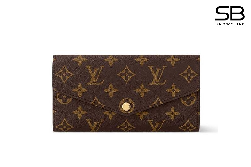 Ví LV Sarah Wallet M60531 Monogram Brown màu nâu sang trọng