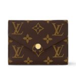 Ví LV Victorine Wallet M62472 Monogram Màu Nâu Lót Nâu sang trọng