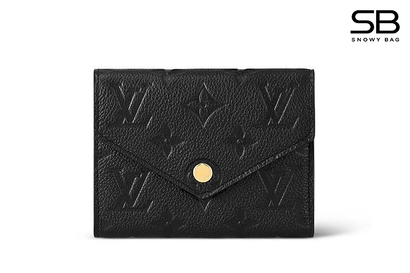 Ví LV Victorine Wallet M64060 Black Empreinte sang trọng và tinh tế