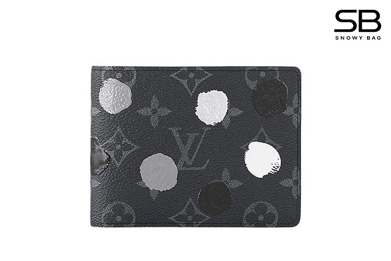 Ví LV x YK Multiple Wallet Monogram Eclipse Dots sang trọng và tinh tế