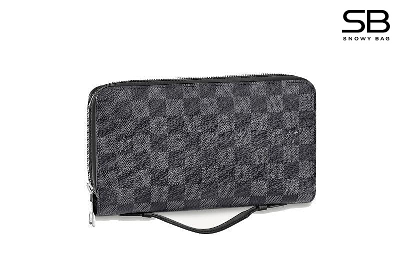 Ví LV Zippy Wallet XL N41503 Damier Graphite Xám sang trọng và thời thượng