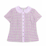 Áo Chanel 25S Pink Plaid Jacket Màu Hồng sang trọng